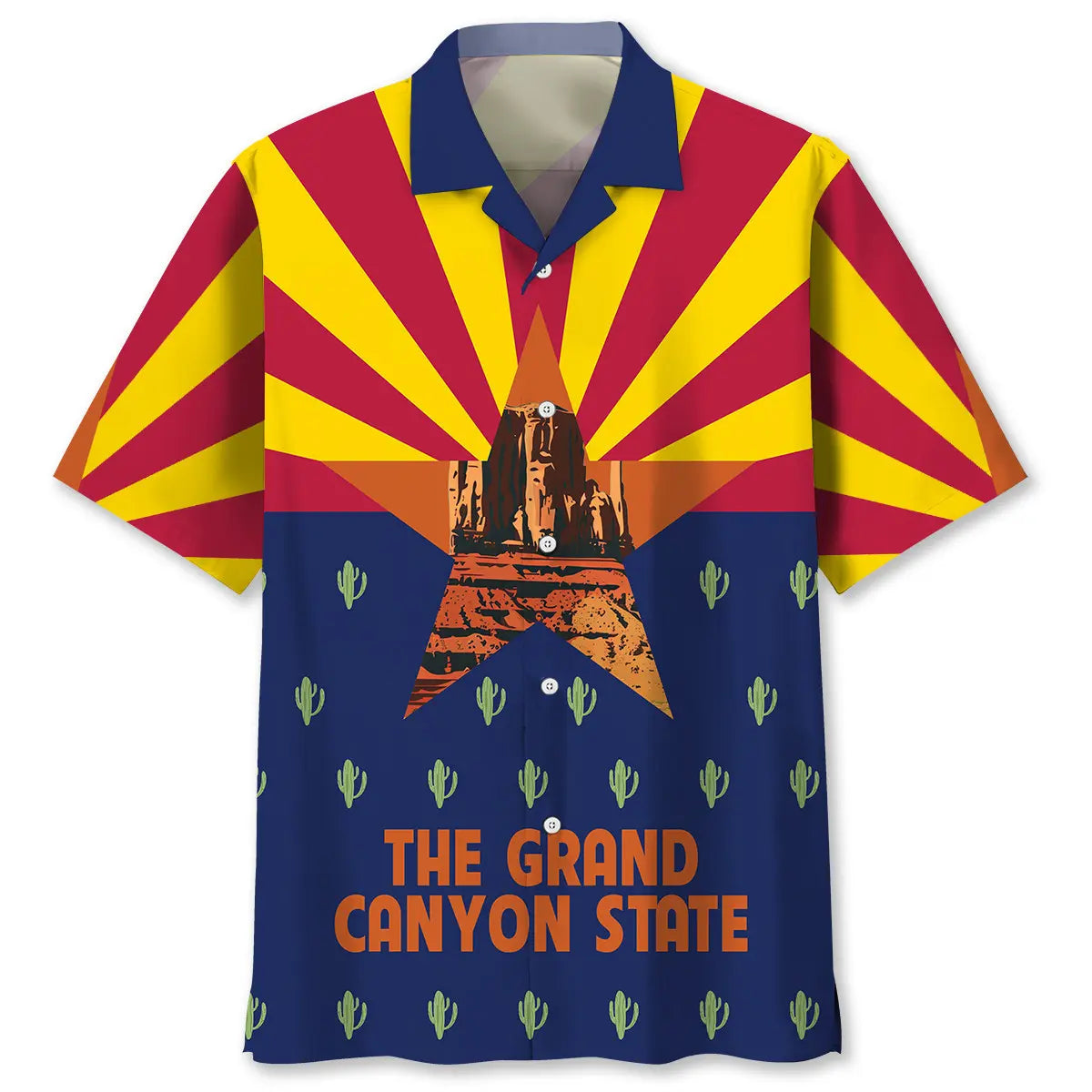 Hawaiian Shirt / Adults / S Arizona The Canyon State Hawaiian Shirt