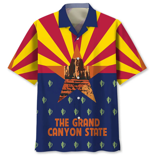 Hawaiian Shirt / Adults / S Arizona The Canyon State Hawaiian Shirt