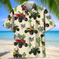 ATV 4 Wheeler Cactus Desert Race Hawaiian Shirt