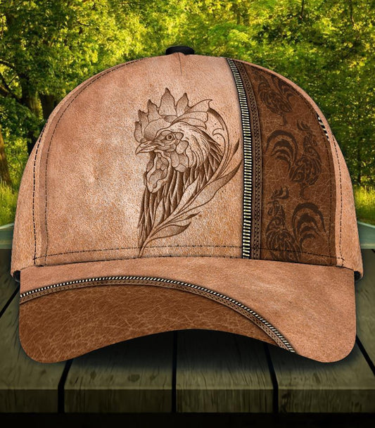 Rooster All Over Print – Classic Cap