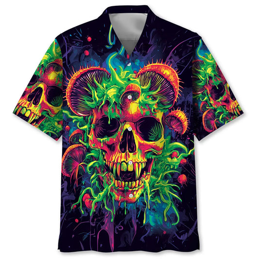 Hawaiian Shirt / Adults / S Back Off Don't Mess With Me Hawaiian Shirt