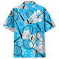 Badminton Tropical Blue Hawaiian Shirt