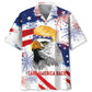 Hawaiian Shirt / Adults / S Bald Eagle Take It Back Hawaiian Shirt