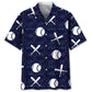 Hawaiian Shirt / Adults / S Baseball Color Hawaiian Shirt