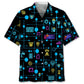Hawaiian Shirt / Adults / S Basketball Set Neon Hawaiian Shirt