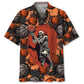 Hawaiian Shirt / Adults / S Basketball Skull Hawaiian Shirt