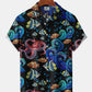 Hawaiian Shirt / Adults / S Beach Vacation Sea Life Octopus Tropical Fish Hawaiian Aloha Hawaiian Shirt