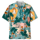 Hawaiian Shirt / Adults / S Beagle Palm Tree Colorful Hawaiian Shirt