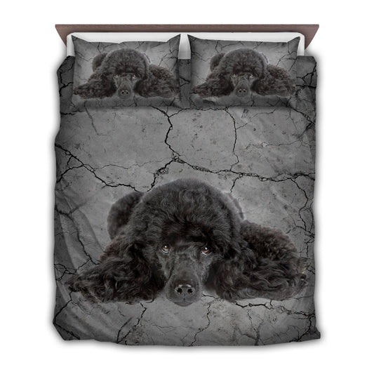 Dog Goodnight Poodle Bedding Cover For Pet Lover Bedroom Decor