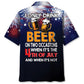 Hawaiian Shirt / Adults / S Beer USA Hawaiian Shirt