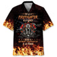 Hawaiian Shirt / Adults / S Being A Firefighter Is A Choice Being A Retired Firefighter Is An Honor Hawaiian Shirt