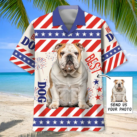 Hawaiian Shirt / Adults / S Best Dog Custom Photo Hawaiian Shirt