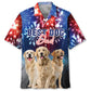 Best Dog Dad Custom Photo Hawaiian Shirt