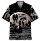 Hawaiian Shirt / Adults / S Bigfoot Alien Nessie Night Hawaiian Shirt