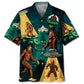 Hawaiian Shirt / Adults / S Bigfoot and Alien Alliance Hawaiian Shirt