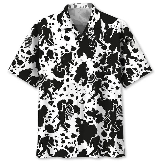 Hawaiian Shirt / Adults / S Bigfoot Believe Hawaiian Shirt