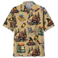 Hawaiian Shirt / Adults / S Bigfoot Camping Vintage Hawaiian Shirt