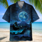 Bigfoot Fishing Relax Hawaiian Shirt