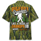 Hawaiian Shirt / Adults / S Bigfoot Grandpa Like A Regular Grandpa But Way More Squatchy Hawaiian Shirt