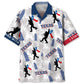 Hawaiian Shirt / Adults / S Bigfoot I Stand With Texas Hawaiian Shirt