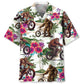 Hawaiian Shirt / Adults / S Bigfoot Mountain Bike Summer Hawaiian Shirt