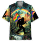 Hawaiian Shirt / Adults / S Bigfoot Pride Flag Hawaiian Shirt