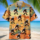 Bigfoot Sasquatch Poncho Desert Hawaiian Shirt