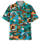 Hawaiian Shirt / Adults / S Bigfoot Surfing Hawaiian Shirt