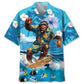 Hawaiian Shirt / Adults / S Bigfoot Surfing Hawaiian Shirt