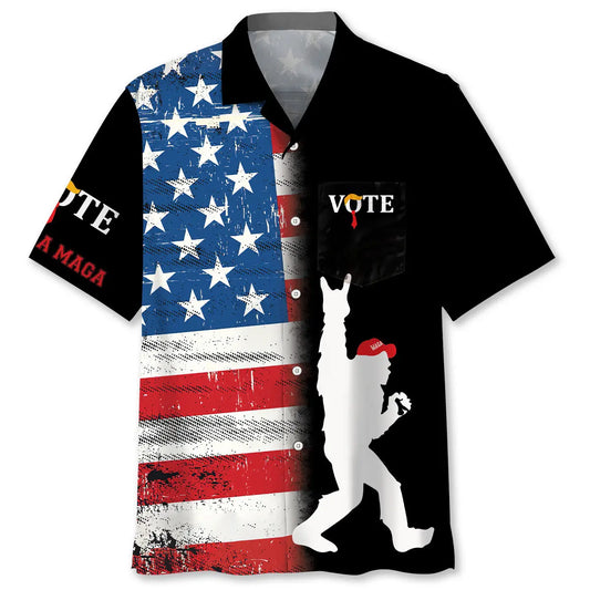 Hawaiian Shirt / Adults / S Bigfoot Take It Back Hawaiian Shirt