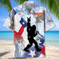 Bigfoot Texas USA Hawaiian Shirt