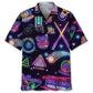 Hawaiian Shirt / Adults / S Billiard Neon Hawaiian Shirt