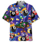 Hawaiian Shirt / Adults / S Billiard Pool Player Hawaiian Shirt