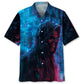 Hawaiian Shirt / Adults / S Binary Skull Hawaiian Shirt