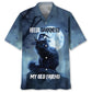Hawaiian Shirt / Adults / S Black Cat Hello Darkness My Old Friend Hawaiian Shirt