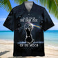 Black Cat The Dark Side Of The Moon Hawaiian Shirt