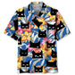 Hawaiian Shirt / Adults / S Black Cat Tropical Funny Hawaiian Shirt