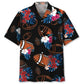 Hawaiian Shirt / Adults / S Black Football Nature Hawaiian Shirt
