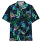 Hawaiian Shirt / Adults / S Black Leopard Tropical Hawaiian Shirt