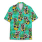 Hawaiian Shirt / Adults / S Tropical Raccoon Unisex Hawaiian Shirt Aloha Shirt