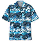 Hawaiian Shirt / Adults / S Blue Chinese Dragon Hawaiian Shirt
