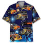 Hawaiian Shirt / Adults / S Blue Hot Rod Classic Car Hawaiian Shirt