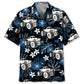 Hawaiian Shirt / Adults / S Blue Monster Truck Hawaiian Shirt