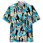 Hawaiian Shirt / Adults / S Blue Netball Beach Hawaiian Shirt