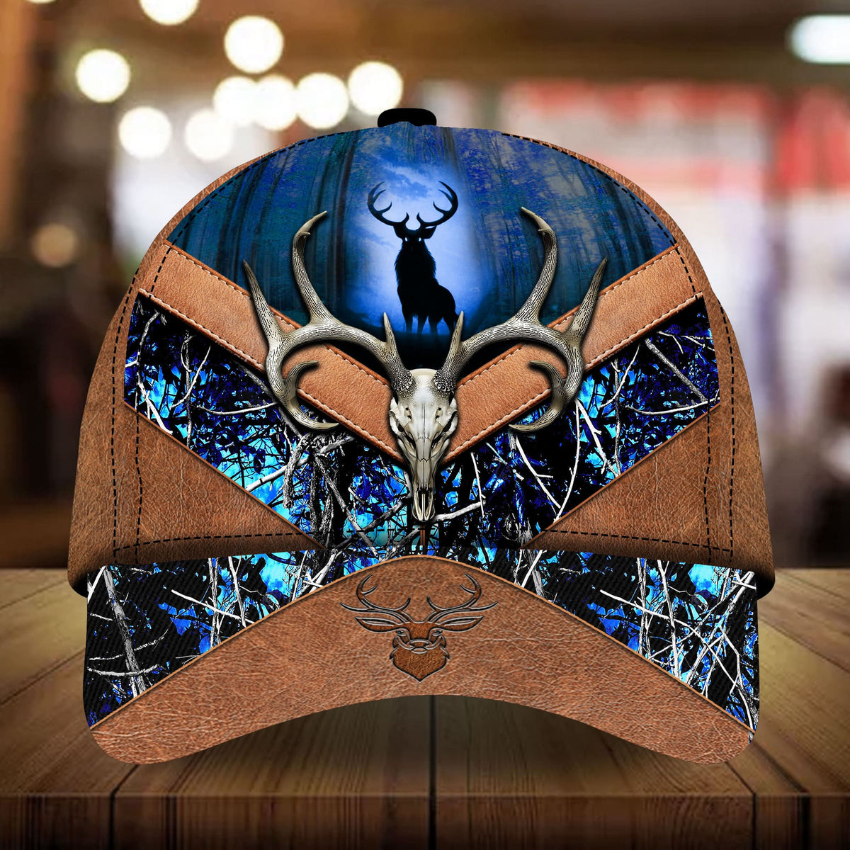 Premium Deer Hunting Leather – Classic Cap