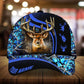 Blue / One Size The Unique Premium Deer Hunting Personalized Classic Cap - CAPC34LIN160122 - Owls Matrix LTD