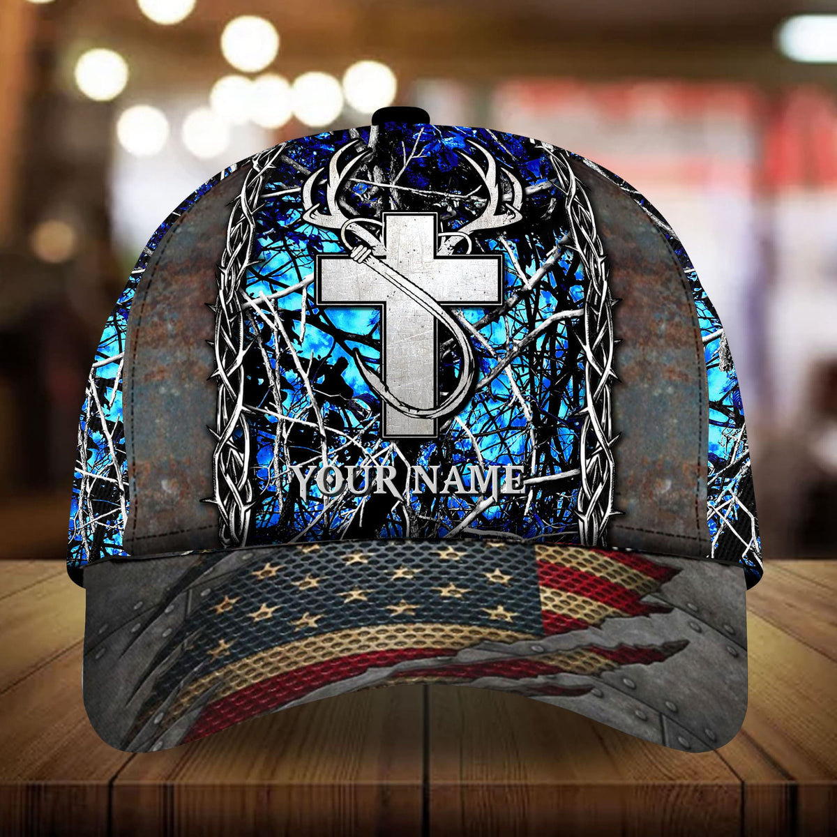 Premium Cross Hunting Personalized – Classic Cap