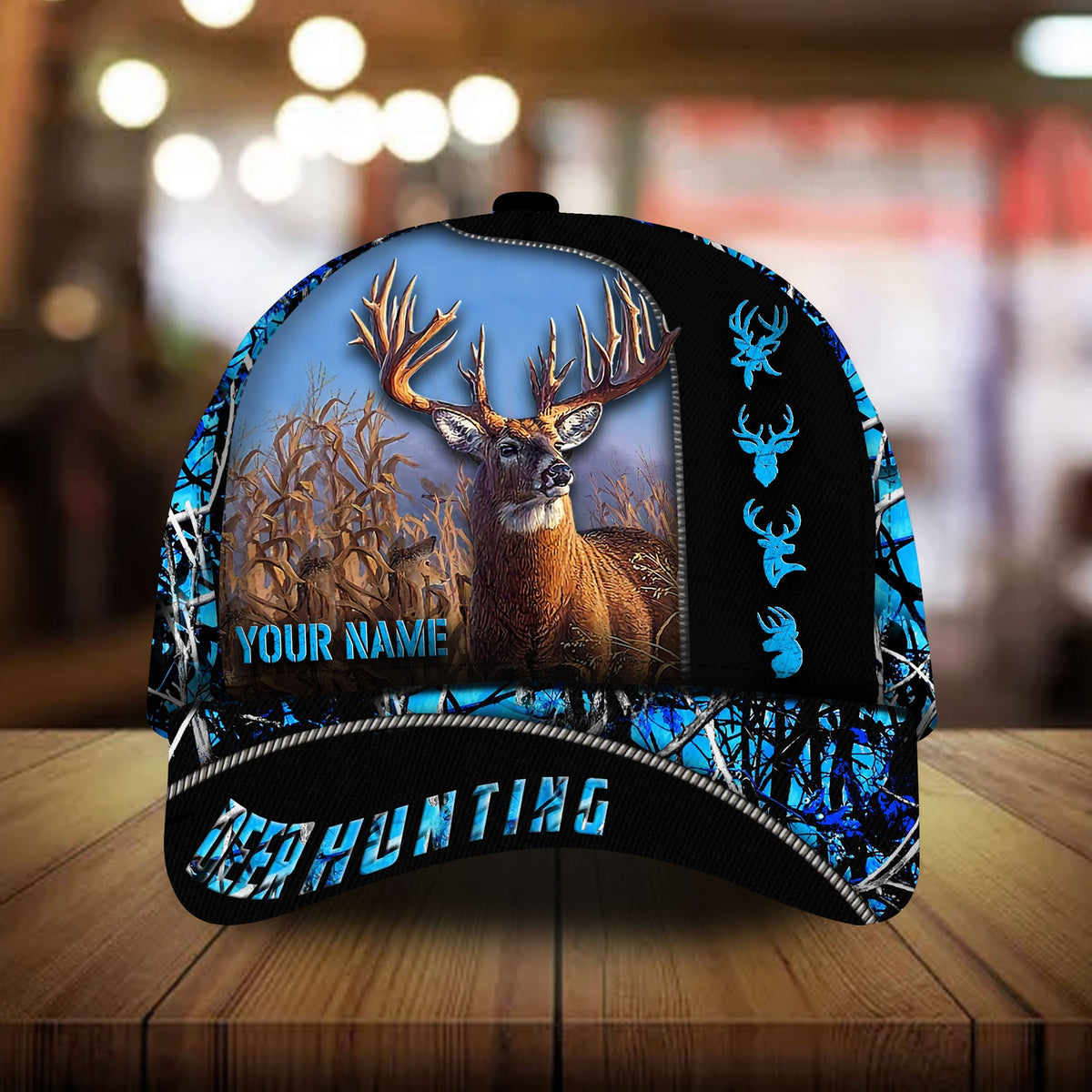 Premium Deer Hunting Personalized – Classic Cap