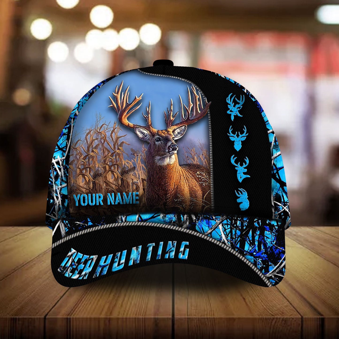 Premium Deer Hunting Personalized – Classic Cap