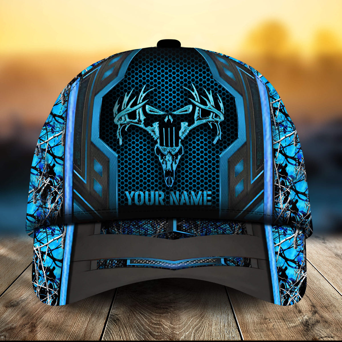 Premium Skull Hunting Personalized – Classic Cap